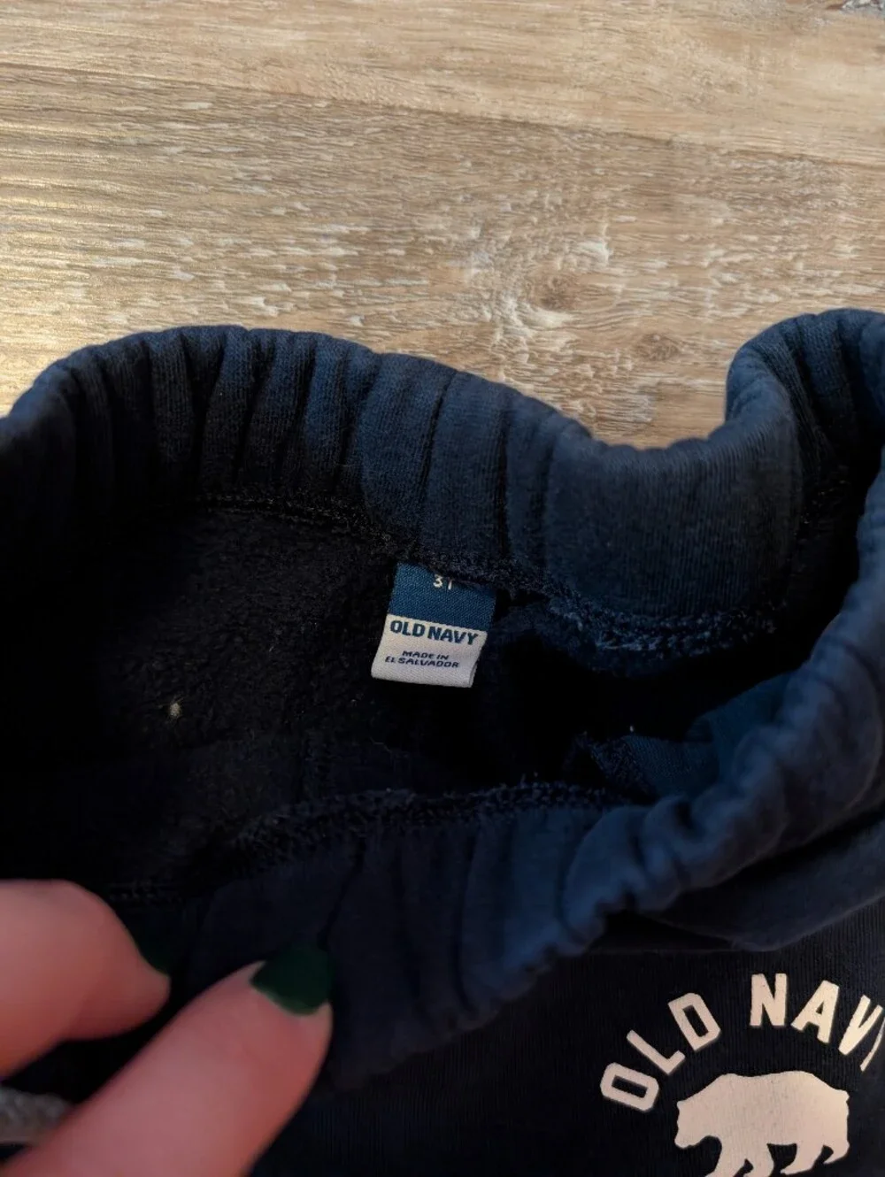 Old Navy Coral and Navy Kids Sweatpants Duo
